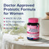 NewRhythm Probiotics for Women, P-5-P, Vitamin C & Organic Cranberry, 100 Billion CFU 18 Strains, Prebiotics & Probiotics, Vaginal Probiotics for ...