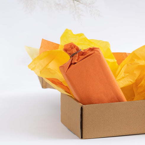 (Orange 15x20 Inch 100 Sheets Wrapping Tissue Paper for Gifts | Art & Crafts, Birthday Party Decor, Gift Bags | Graduation, Baby Showers, Annivers...