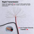 MILAPEAK (Real 18AWG 43x2pcs Strands) 10 Pairs DC Power Pigtail Cable 12V 5A Male & Female + 10 Pairs DC Power Jack Plug Adapter Barrel Connector ...