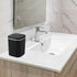 Mini Trash Can, Small Trash Can, 0.5 Gallon Mini Wastebasket Container Bin for Desk, Countertop- Black...