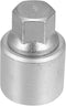X AUTOHAUX S Type S Car Wheel Lock Lug Nut Anti Theft Lug Nut Screw Removal Socket Key Wheel Lock Key Replacement for Audi A4L A5 A6L Q2L Q3 Q5 Q7...