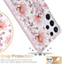 Esdot for Samsung Galaxy S21 Ultra Case,Military Grade Passing 21ft Drop Test,Rugged Cover with Fashionable Designs for Women Girls,Protective Pho...