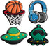 monochef Shoe Charms for Boys Teens: 35pcs Cute Shoe Decoration Charms for Shoes Bracelet Wristband Clog Sandals Party Favors Gifts Kids Adults Ba...