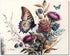 Paint by Numbers for Adults, Butterfly and Flower Garden Paint by Numbers for Beginner, Spring Floral Painting by Numbers for Adults Beginner Acry...