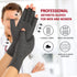 2 Pairs Arthritis Compression Gloves for Women Men, Carpal Tunnel Pain Relief, Fingerless for Typing Both Hands...