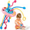 Montessori Toys - Silicone Pull String Baby Sensory Toys for Toddlers - Toddler Travel Toys...