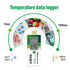 Freshliance Temperature Data Logger LCD Single Use with PDF Report 7Days 1Pack Fresh Tag1D...