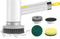 Electric Spin Scrubber with Dual Speed,3000mAh,IPX6 Waterproof,Cordless Power Cleaning Brush with 3 Heads,Perfect for Cleaning Bathroom,Tile,Cars,...