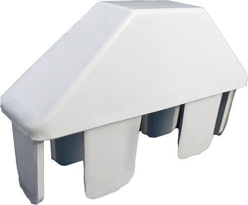 Vinyl Picket Cap Dog Ear 7/8" X 3" White (5 Pack)...