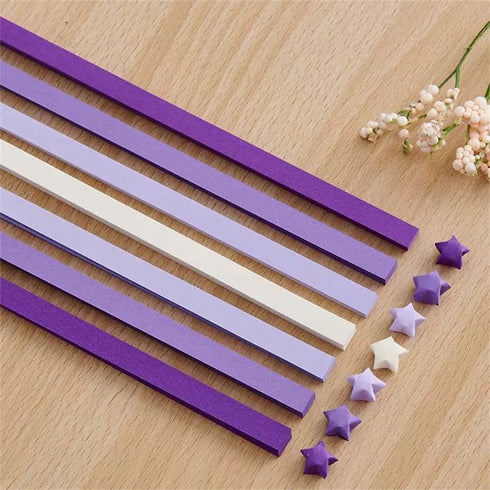 540 Sheets Origami Paper Stars DIY Hand Crafts Origami Lucky Star Paper Folding Origami Star Paper Strips for Paper Arts Crafts,Christmas (H)...