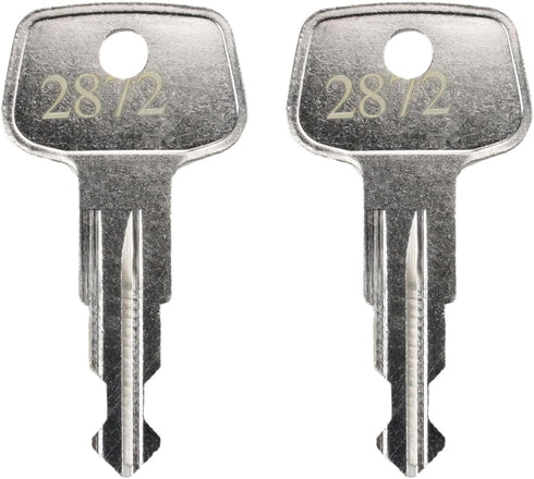 2872 XCargo Luggage Roof Key Karrite Ski Bike xcargo Carrier Skyline Sportrack XL,X-Cargo Roof Rack Key,Replacement Keys for Sears XCargo Karrite ...