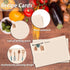 Premium Recipe Cards for Bridal Showers and Weddings 4x6in Blank Cards, Dividers with Lines Index Cards Easy Write Cardstock (100 Pcs)...