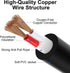 EBXYA 6 Feet Speakon Speaker Cable 12 AWG - Speakon to Speakon Audio Cables Neutrik NL4FX (NL4FC) Wire 6 Ft - 2 Conductor....