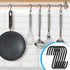 30 Pack Small S Hooks for Hanging Spoons Pans Pots Utensils Kitchenware, Metal S Hooks for Hang Clothes Bags Towels Plants, apply Bathroom Bedroom...