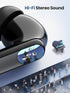 Bluetooth Headphones 5.3 Stereo Wireless Earbuds, 50 Hours of Playback with LED Display in-Ear Ear Buds with 4 Microphones IPX7 Waterproof Earphon...
