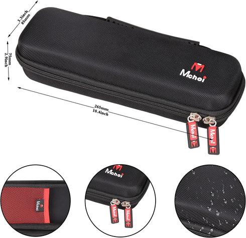 Mchoi Hard Carrying Case Fits for Goldblatt 2 Piece Glass Tile Nipper Cutting Tools Set, EVA Portable Storage Case Shockproof, Case Only Black...