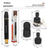 home car washing water gun water pipe connector set garden clean hose to pour flowers sprinkle (Black King Kong alone)...