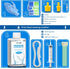 Printhead Cleaning Kit, 150ml Best Printer Cleaning Kit for Epson Printer Nozzle Cleaning, Print Head Cleaning Kit for HP Printer Head, Printer Cl...