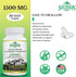 Active Hexose Correlated Compound 1500 mg Supplement, Natural 8 Mushroom Extract Supplement, Immune System, Liver Function, Natural Killer and T C...
