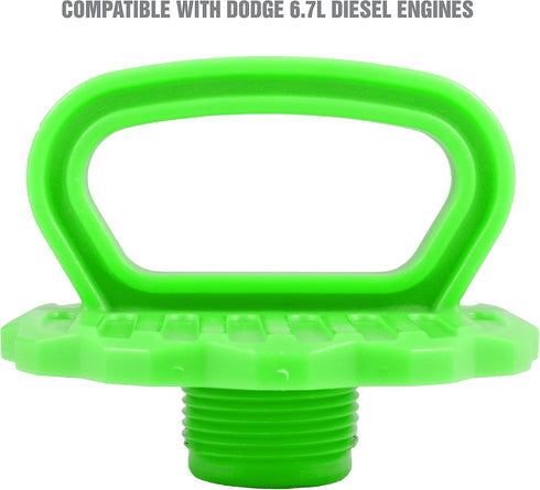 OEMTOOLS 87168 Oil Filter Plug, Diesel Filter Tool, Oil Plug Tool, Dodge Oil Filter Tool, For Use With Dodge 6.7 Diesel Engines, Green...