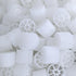 Moving Bed Bio Filter Media - 20mm, White, for Koi Ponds, Aquariums, Aquaculture, Aquaponics (100 pcs)...
