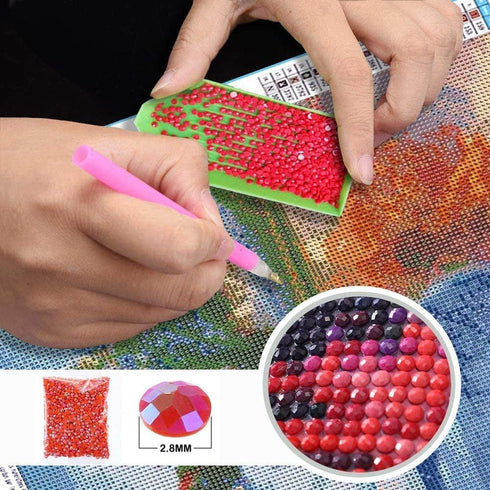 LBGMN 5D DIY Paint Diamond Painting Mosaic Rainbow Piano Keys Pictures by Rhinestones Embroidery 3D Diamond Mosaic Wall Sticker......