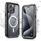 iPhone 15 Pro Max Case Waterproof, IP68 Waterproof Case for iPhone 15 Pro Max, iPhone 15 Pro Max Case with Kickstand, Impact Resistant TPU + PC Ca...