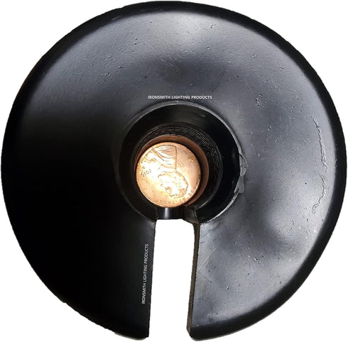 Ironsmith Lighting Products In-Ground 8-Inch Support Stakes - Low Profile Spike Mount for 12V Light Fixture with 1/2" NPT Thread, Universal Use, F...