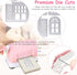 OOTSR 5PCS Metal Scrapbooking Die Cuts, Template Embossing folders, Window Background Frame Cutting Dies for Card Making, Scrapbooking Card Album ...