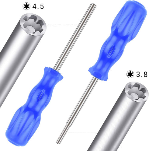 Gamebit Screwdriver Set, Security Screwdriver Bit Set 3.8mm and 4.5mm Security Screwdriver Perfect fit for Virtual Boy, Opening Nintendo, Sega Con...