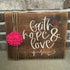 20 Piece Inspiration Word Stencil Set - Stencils for Painting on Wood, Canvas, Fabric and More – Stencils for Crafts Reusable with Paint, Drawing,...