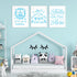 Baby Stencils for Painting Reusable - 36 Pieces Captivating Newborn Crafts for Wall Wood Window Baby Parents DIY Creative Partner...