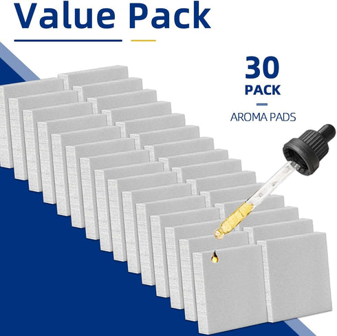 30Pack MK01 Aroma Pads Replacement Compatiable with Aroeve MK01 Air Purifier - Essential Oil Pad Replacement...