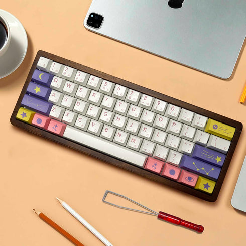 PBT keycaps?XDA keycaps with Keycaps Puller for Mechanical Keyboard Compatible with MX-Clone Switches...