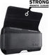 De-Bin Holster for Galaxy S24, iPhone 15, 15 Pro, 14, 13, 12, 11, X, Xs, 10 Cell Phone Belt Holder Case with Belt Clip Pouch Magnetic Cover, Fits ...