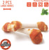 Premium Dog Bones, Rawhide-Free, Made with Real Chicken and Wholesome Vegetables, Made with Limited Ingredients (Large 2pcs/Pack)...