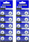393 SR754W(SR754SW) 1.55V Silver Oxide Watch Battery (20 Pack)...