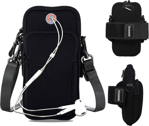 Phone Holder for Running Armband,Cell Phone Purse Small Crossbody Bags for Women Men Kids,iPhone 15 14 13 12 11 Pro Max Xs Xr X 8 7 Plus SE Mini G...