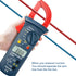 AstroAI Digital Clamp Meter 2000 Counts, Multimeter Amp Meter with Auto Ranging; Measures Voltage Tester, AC Current, Resistance, Continuity; Test...