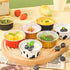 Mini Aluminum Foil Cupcake Baking Cups with Lids (40pcs, 5oz) Round Cupcake Foil Liners Tart Pie Tin Pan Holder - Disposable Mini Cake Containers ...