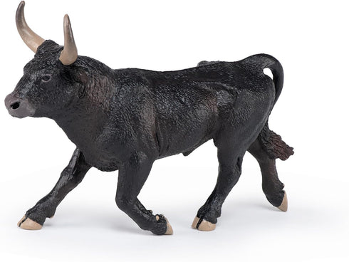 Papo -Hand-Painted - Figurine -Farmyard Friends -Camargue Bull -51182 - Collectible - for Children - Suitable for Boys and Girls - from 3 Years Ol...