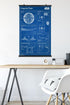 Trends International Star Wars: Saga - Imperial Blueprint Wall Poster, 34L x 22.4W, Premium Poster & Clip Bundle...