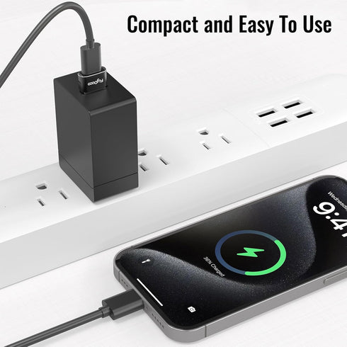 2 Pack USB C to USB Adapter, USB C Female to A Male Charger Type C Converter Compatible with AirPods, iPhone 15, iPad Air, for Samsung Galaxy S24 ...
