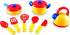 Learning Resources Pretend & Play Cooking Set - 10 Pieces, Ages 3+ Pretend Play Food for Toddlers, Preschool Learning Toys, Kitchen Play Toys for ...