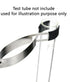 EISCO Economical Stainless Steel Spring Clip Test Tube Holder with Wooden Handle...
