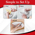 Under Cabinet Jar Lid & Bottle Opener - Opens Any Size Jar - Effortless Jar Opener For Weak Hands & Seniors with Arthritis...