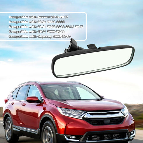 Car Interior Rear View Mirror Compatible with Accord 2013-2017 Compatible with CRV 2005-2017 Compatible with Civic 2012-2015 76400-SEA-305 76400-S...