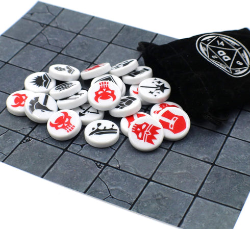 Roleplay D&D Class and Monster Tokens for Dungeons and Dragons...