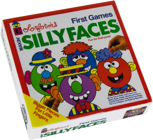 World's Smallest Colorforms Silly Faces...