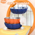 Fhiny Crate Dog Bowl, Removable Stainless Steel Pet Cage Bowl Hanging Food & Water Feeder Coop Cup for Cat, Puppy, Ferret, Birds, Guinea Pigs 2 Pa...